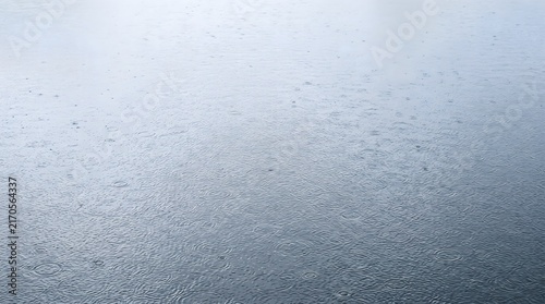 Grey wet surface rain droplets texture background