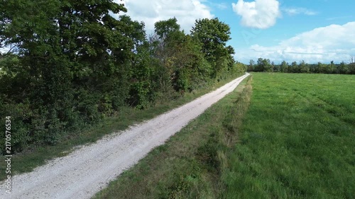 Road in the countryside