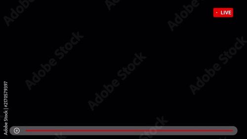 4K Social Media Live Stream UI Overlay, Chat Comments, Like Fountain and Viewers Badge ,Live Streaming overlay animation for social media, social media live streaming tempelates with flying hearts.