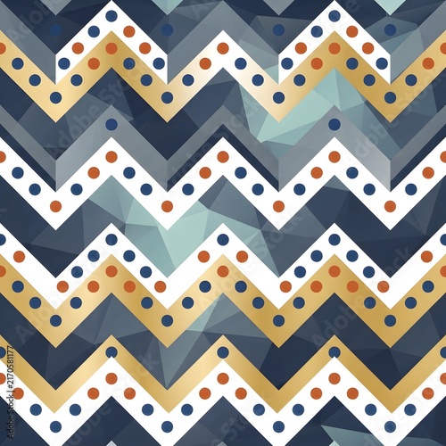 abstract geometric seamless pattern