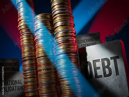Debt and public finance. Government borrowing, fiscal deficit, public spending, budget pressure, sovereign debt, economic instability, taxation, and financial policy