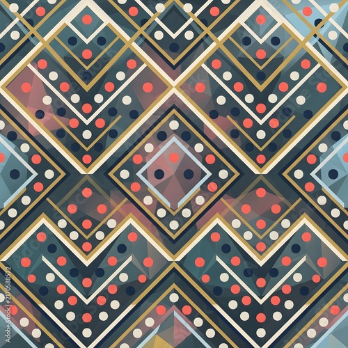 seamless geometric pattern