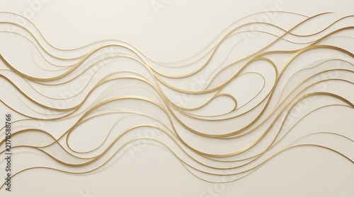 abstract background with waves