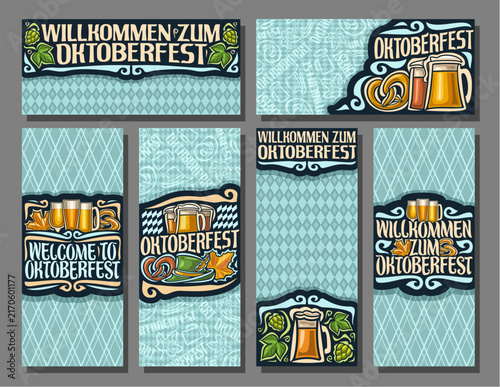 Vector Oktoberfest Set