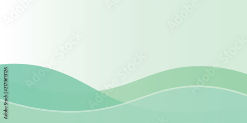 Abstract blue and green background with bright vector waves, featuring a fluid gradient curve design and digital line patterns for a modern web wallpaper backdrop