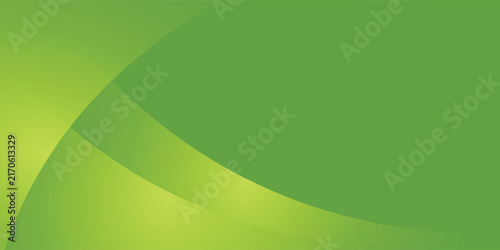Abstract green background with geometric shapes and gradients for business and presentation designs featuring lime and dark green tones with soft shadows