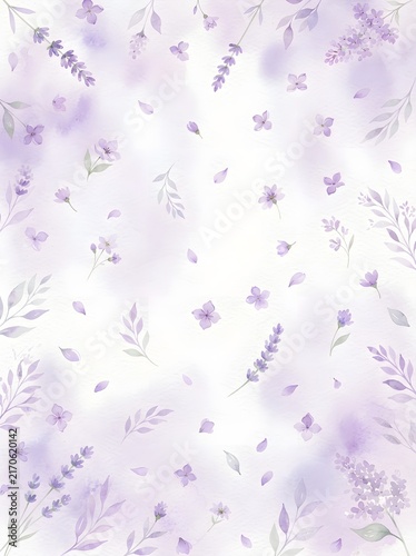 seamless floral pattern wedding, invitation