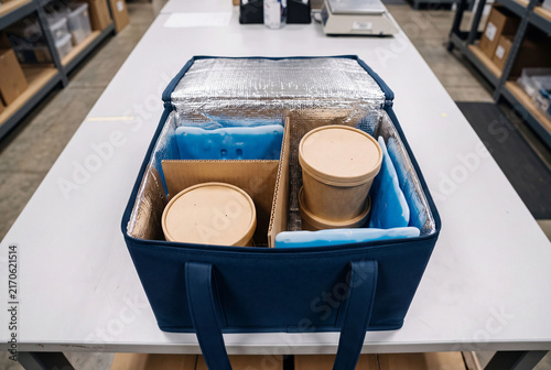 Insulated Grocery Delivery Packaging Components