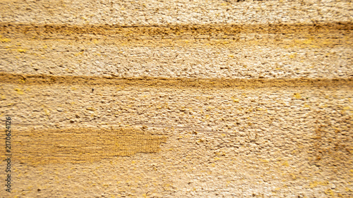 Foto Textura de panel de madera aglomerada con superficie áspera en tonos marrón y be