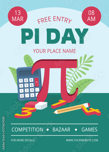 Mathematics Competition Event Flyer