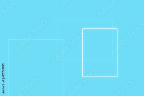 Light blue background, with thin white, rectangular outlines, creating, a clean and, minimalist geometric composition, for projects