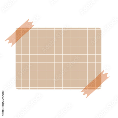 old paper on wood background