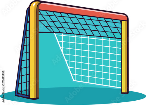 Goal Post with Net