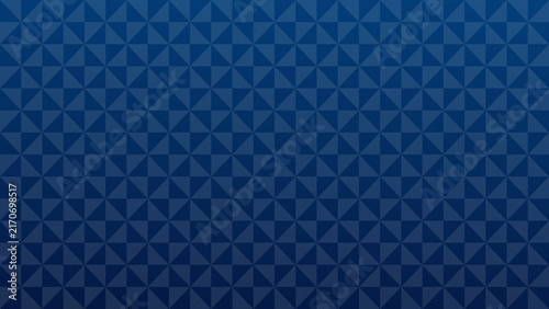 Abstract blue geometric triangle pattern background texture design