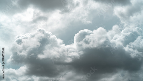 Canvastavla Overcast sky