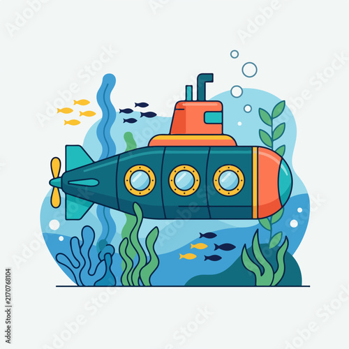 Cartoon blue steam locomotive with coal tender and engineer.