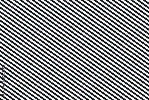 Quadro su tela A high contrast abstract pattern featuring repeating diagonal black stripes