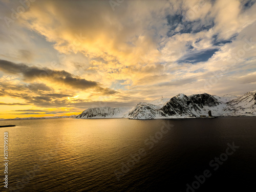 Abendstimmung vor dem Nordkapp