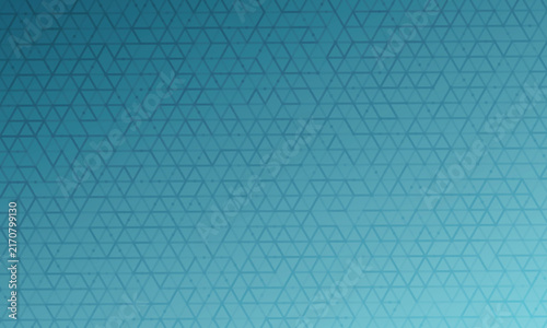 Blue gradient background with abstract geometric line pattern, modern technology and science concept, seamless network grid texture, minimalist digital presentation vector illustration