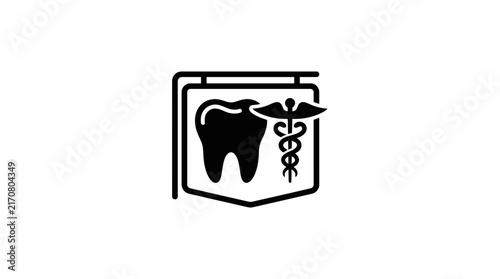 Dental Clinic Sign Icon
