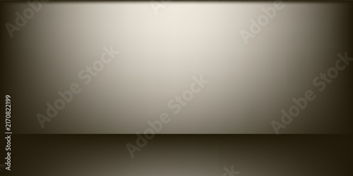 Dark sepia radial fading vignette effect background. Old film blurred filter wallpaper. Gradient frame backdrop for studio shot, photo template, poster template. Vector vanishing border cadre