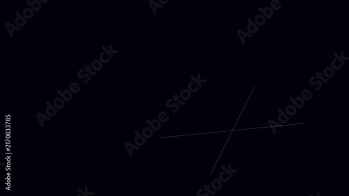 Minimalist abstract 3 d grid lines motion background, with glowing geometric, mesh for digital, technology and data, visualization animation 4k