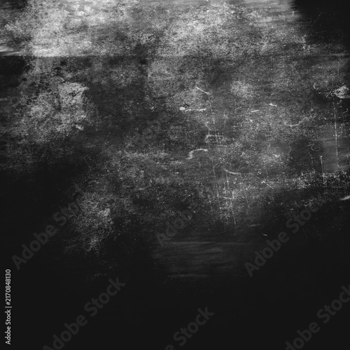 Konstfotografi Grunge scratched background, obsolete distressed horror texture