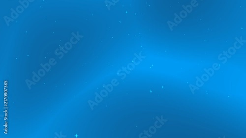Abstract blue animated background with smooth glowing gradients, soft flowing light, and subtle floating particles. Ideal for motion graphics, video backdrops, digital art, technology themes, and mode