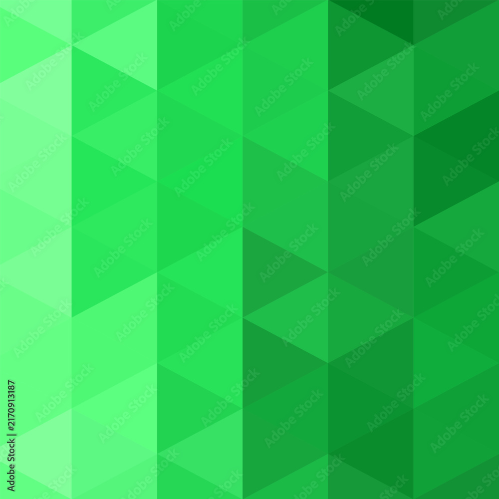 Obraz premium Stylish abstract green vertical geometric triangular pattern for a modern background. EPS 10