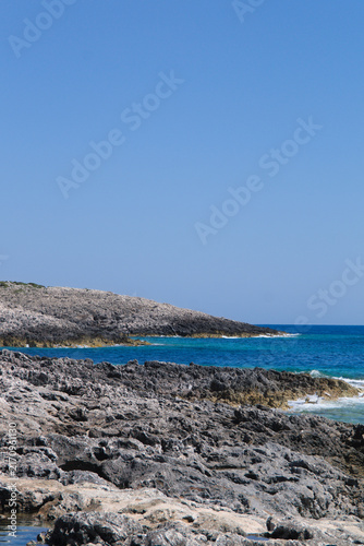 zakynthos porto roxa rocky beach