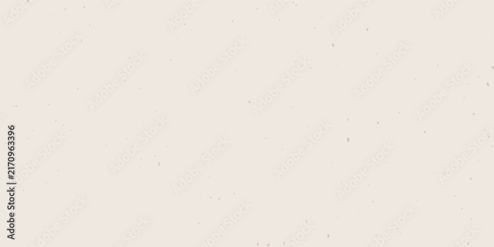Naklejka premium Light grey seamless grain paper texture. Vintage ecru background with dots, speckles, specks, flecks, particles. Cream craft repeating wallpaper. Natural grunge surface texture. Vector backdrop