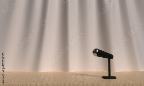 Podcast day microphone communication sound radio media studio broadcast copy space velvet curtain wooden table technology podcast day recording audio talk streaming interview live podcast day listen