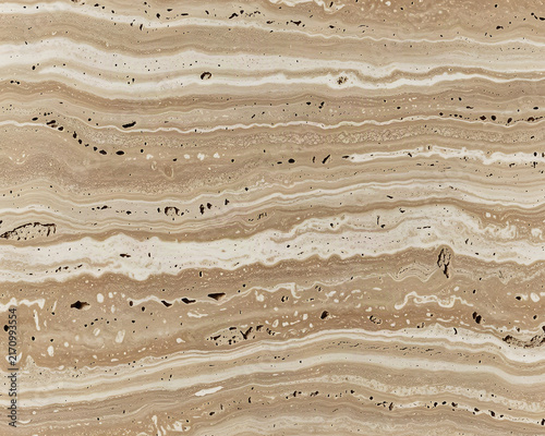 Natural beige travertine stone texture background