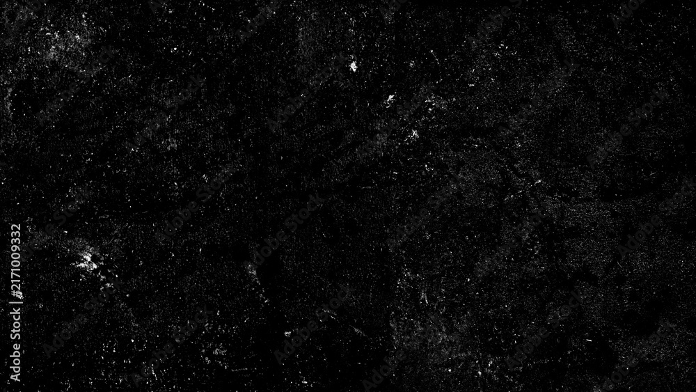 Obraz premium Black texture grunge background rough dark surface, gritty abstract wall pattern with dust, scratch, and worn detail