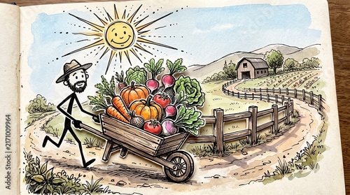 harvest of grapes
