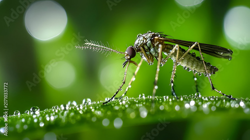 Obraz na płótnie fly on leaf