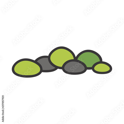 Pile of smooth stones