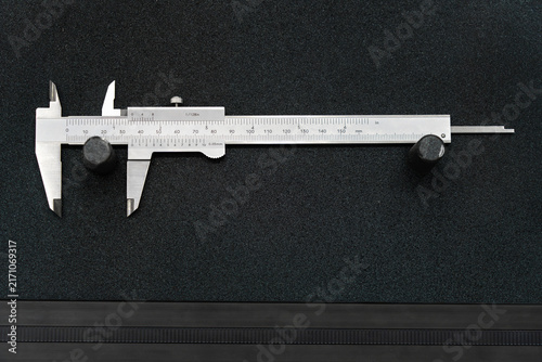 Принти на полотні Precision stainless steel vernier caliper with metric and imperial measurement s