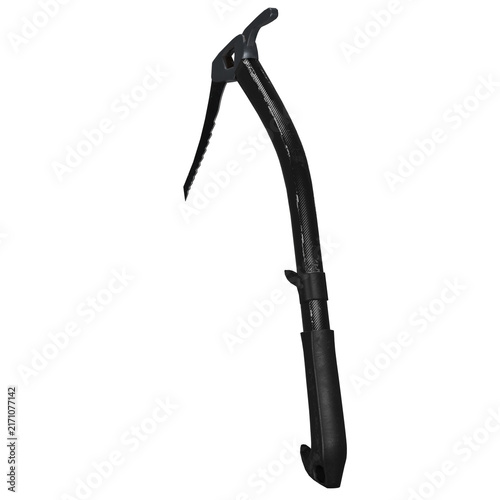 Obraz na plátně Climbing Axe Ice Mountaineering Tool Alpine Gear