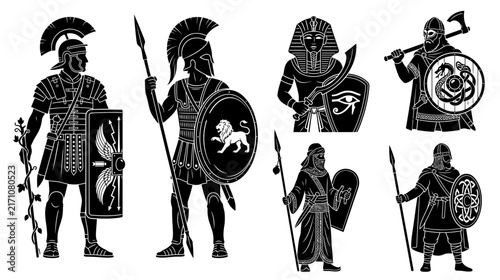 Ancient Warriors Collection Silhouette