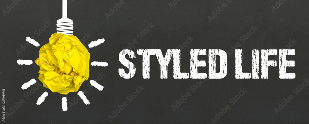 Naklejka premium Styled Life 