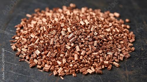 High quality recycled copper granules for industrial manufacturing