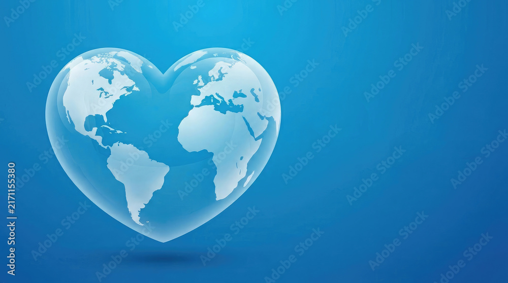 Fototapeta premium World heart day a global call to action for cardiovascular health promoting awareness prevention and support for hearts worldwide on september 29th