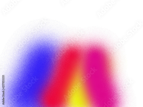 Abstract Gradient Background with Red, Blue, and Yellow Color Blend. Modern Design Element, Blurred Texture