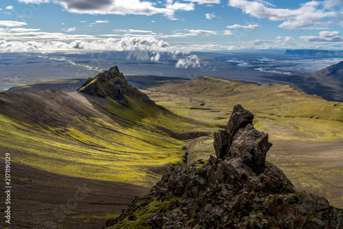 Fernblicke im Skaftafell Nationalpark