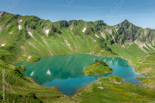 Bergsee in den Bayerischen Alpen