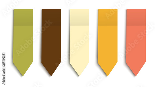 Vibrant tie collection in various warm colors transparent background