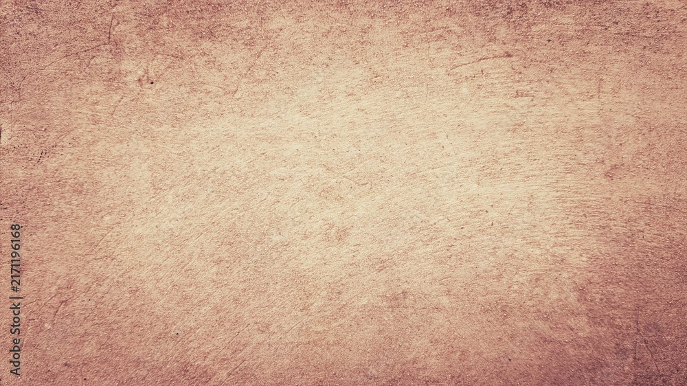 Fototapeta premium ​Vintage Brown Concrete Texture Background, High Angle