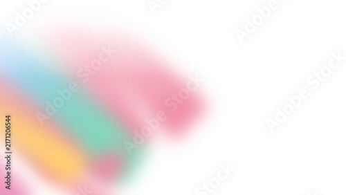 Soft Blurred Colorful Gradient Shapes with Transparent Background Design Elements transparent background