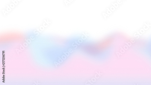 Soft gradient sky blend with smooth light blue and pink hues transparent background